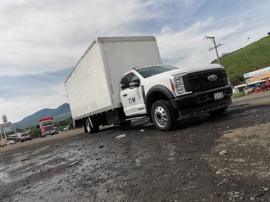 Unidad de caja seca TLM en ruta